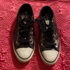 Sequin converse